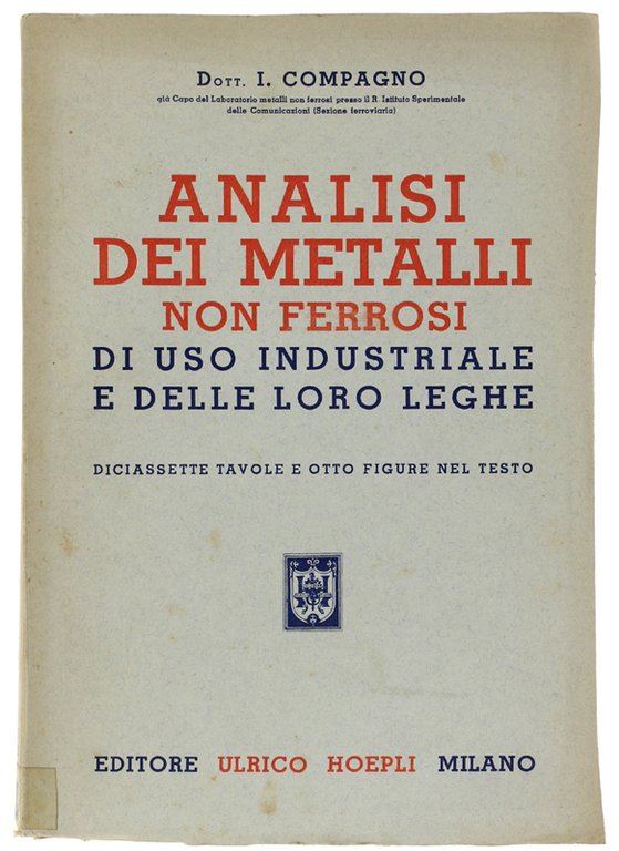 ANALISI DEI METALLI NON FERROSI DI USO INDUSTRIALE E DELLE …