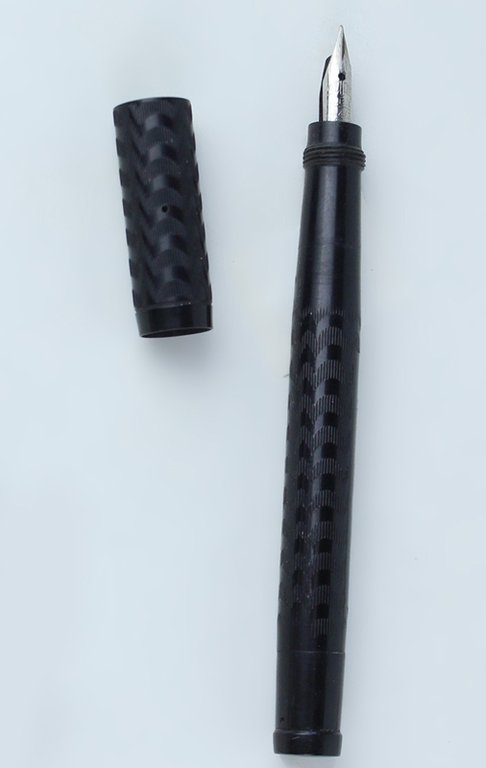 ANGLO-AMERICAN FOUNTAIN PEN N° 14 - Stilografia vintage, ebanite, pennino …