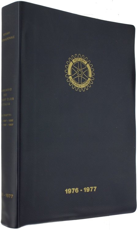 ANNUARIO DEL ROTARY CLUB D'ITALIA. Distretti 183, 184, 186, 187, …