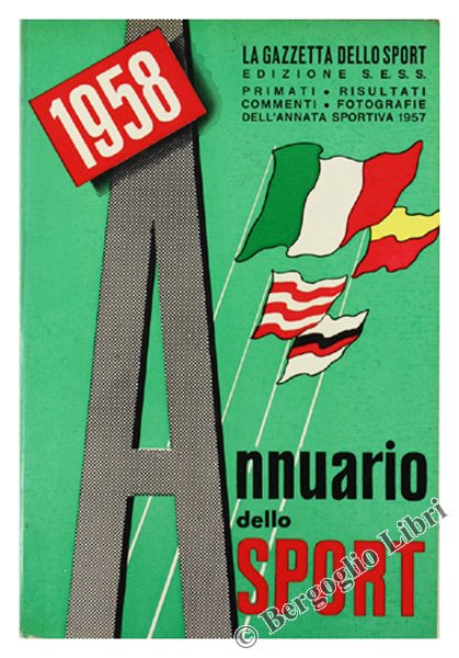 ANNUARIO DELLO SPORT 1958.