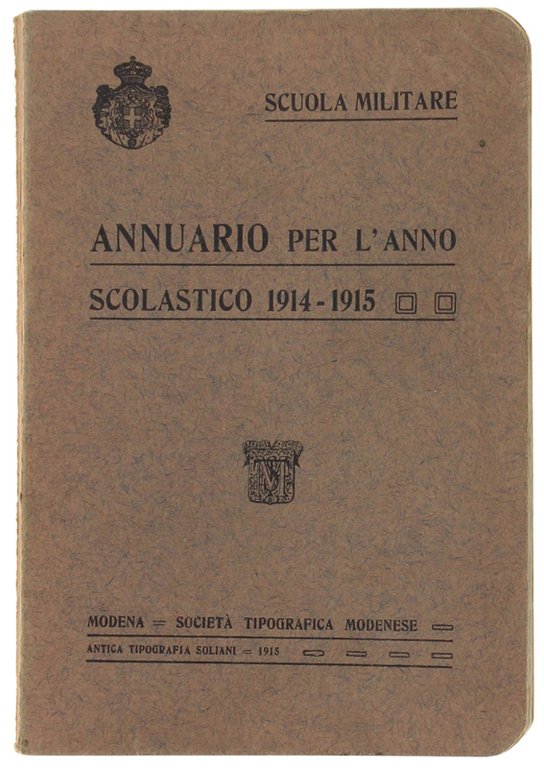 ANNUARIO PER L'ANNO SCOLASTICO 1914-1915. | Immagine Gallery 2