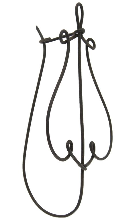 ANTICO GANCIO A MOLLA DA PARETE fatto a mano con …