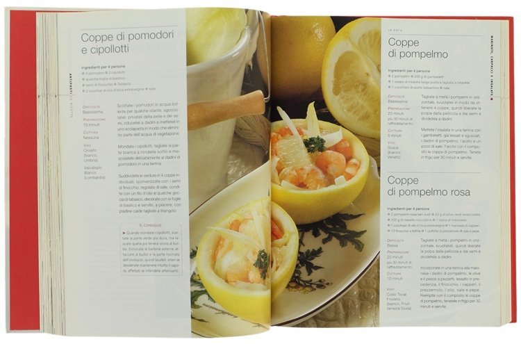 ANTIPASTI. L'Enciclopedia della Cucina Italiana, Volume 1.