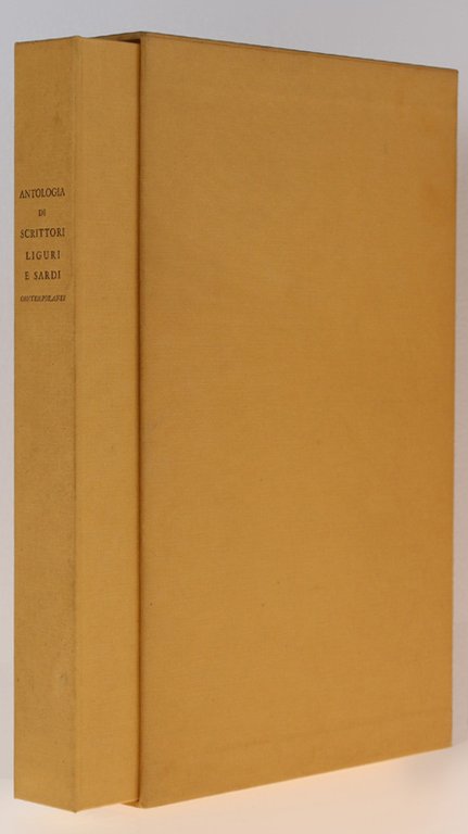 ANTOLOGIA DI SCRITTORI LIGURI E SARDI CONTEMPORANEI