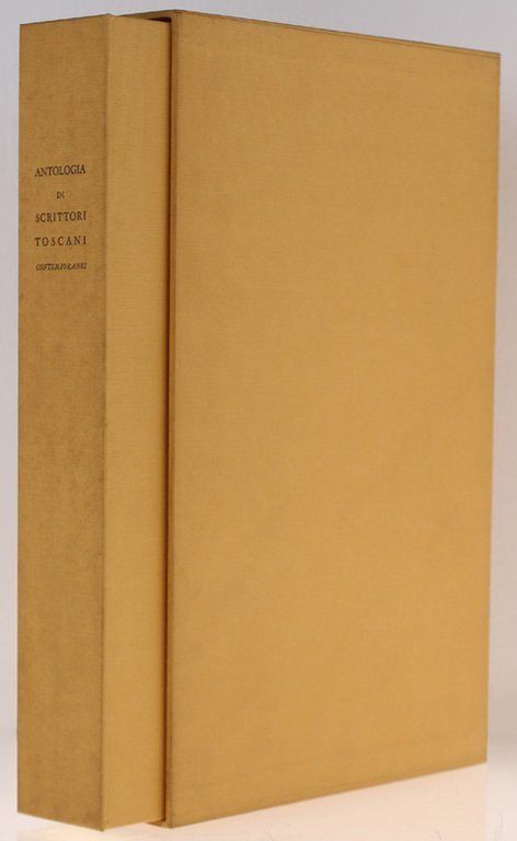 ANTOLOGIA DI SCRITTORI TOSCANI CONTEMPORANEI.