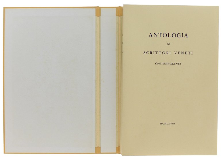 ANTOLOGIA DI SCRITTORI VENETI CONTEMPORANEI.