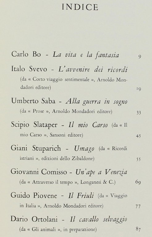 ANTOLOGIA DI SCRITTORI VENETI CONTEMPORANEI.
