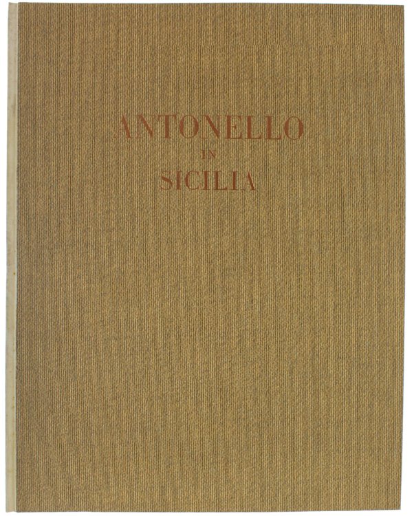 ANTONELLO IN SICILIA.