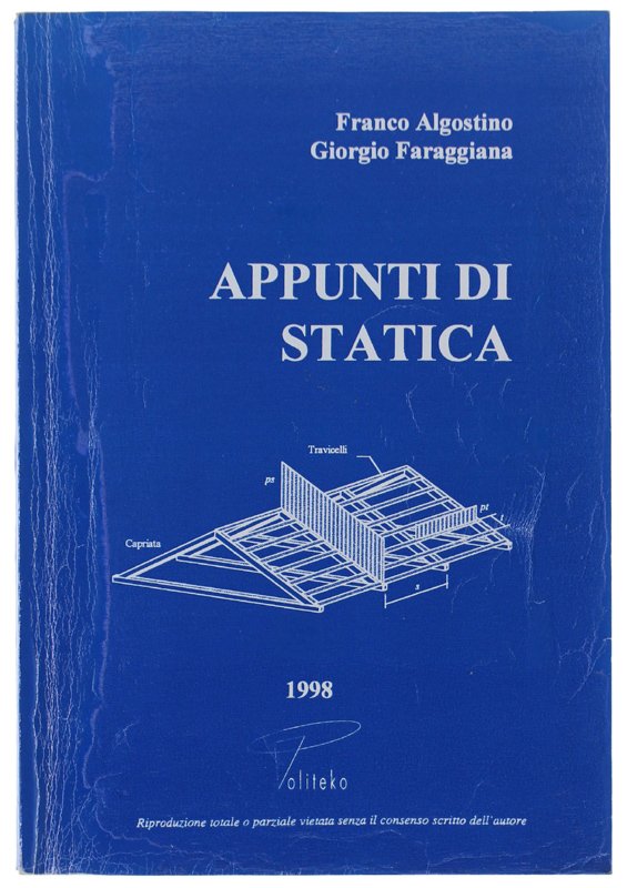 APPUNTI DI STATICA 1998