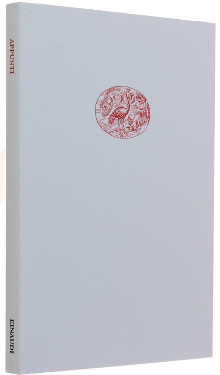 APPUNTI EINAUDI: volume in carta bianca.
