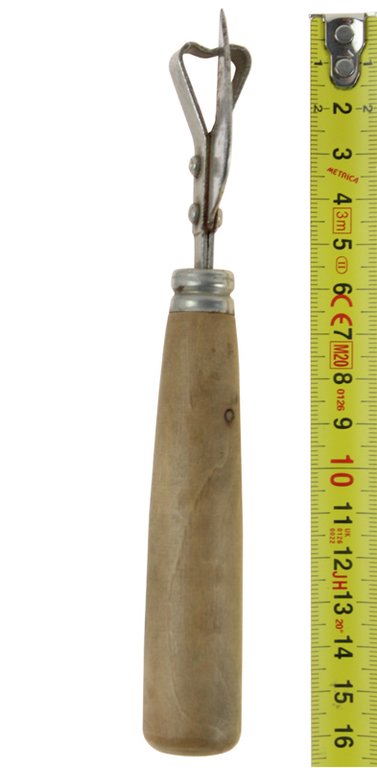 APRISCATOLE VINTAGE IN FERRO E LEGNO DI FRASSINO.