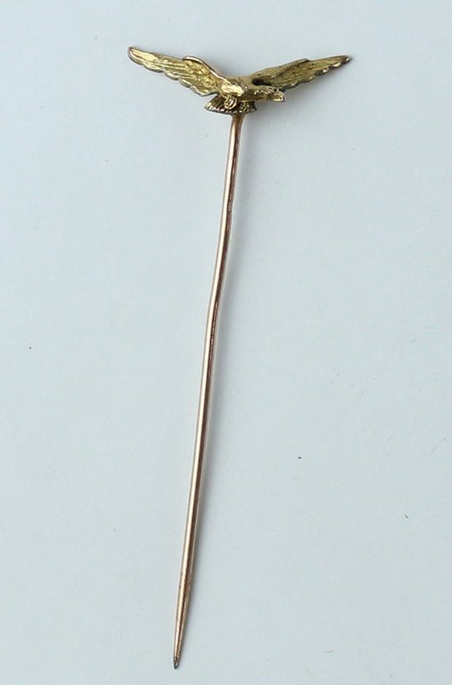 AQUILA GUARDIE GIURATE VIGILANZA; SPILLA DORATA CM 6,5 | Immagine Gallery 4