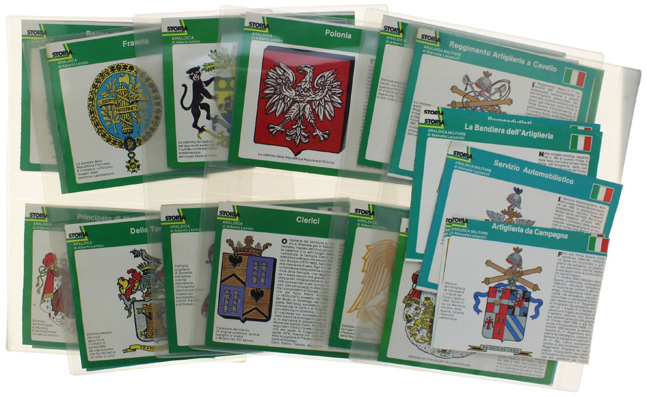 ARALDICA: 24 SCHEDE DI "STORIA ILLUSTRATA"