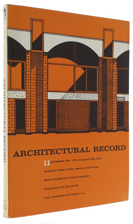 ARCHITECTURAL RECORD No. 11 - November 1963.