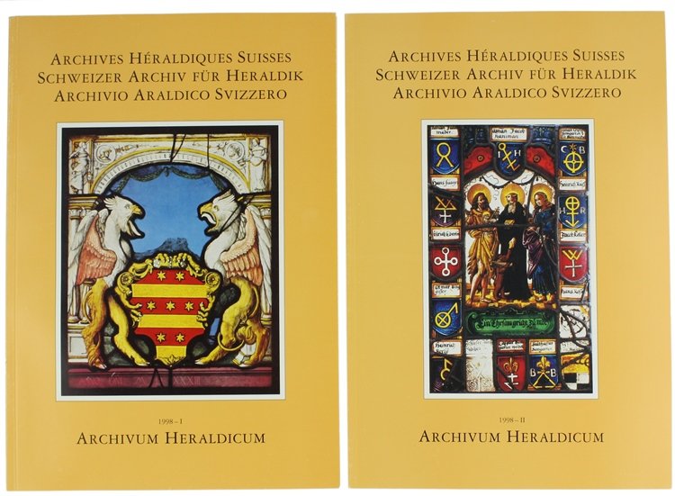ARCHIVES HERALDIQUES SUISSES - SCHWEIZER ARCHIV FUR HERALDIK - ARCHIVIO …