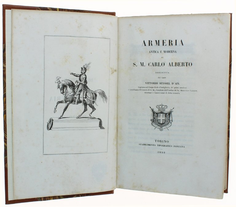 ARMERIA ANTICA E MODERNA DI S.M.CARLO ALBERTO.