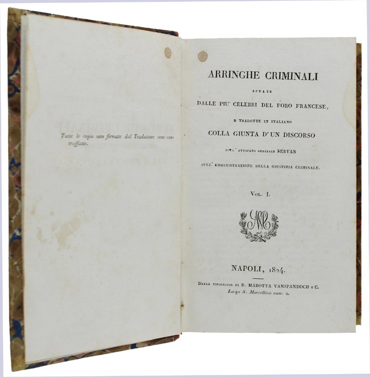 ARRINGHE CRIMINALI SCELTE DALLE PIU' CELEBRI DEL FORO FRANCESE e …