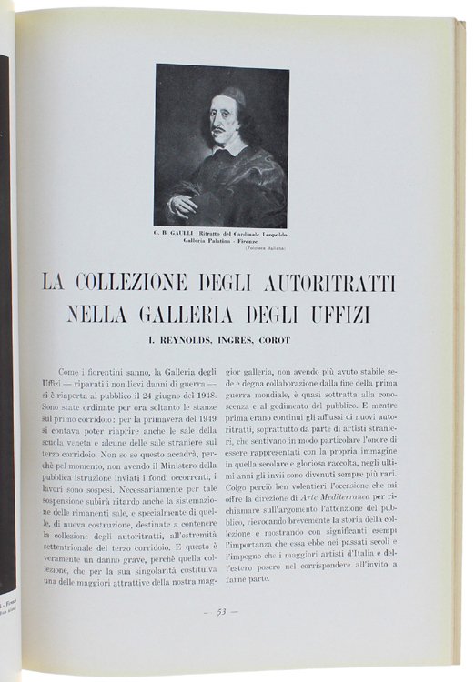 ARTE MEDITERRANEA. Rivista bimestrale di arte figurativa. Gennaio/febbraio 1949.