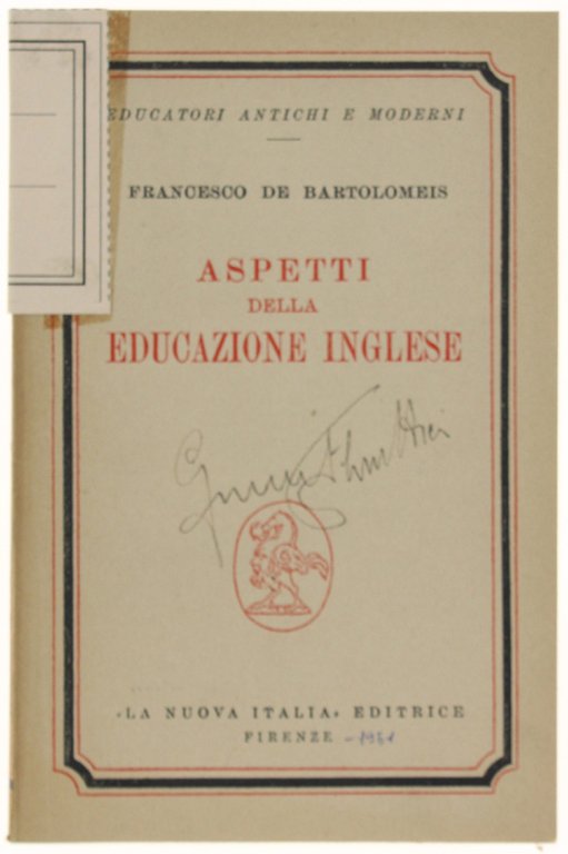 ASPETTI DELLA EDUCAZIONE INGLESE.