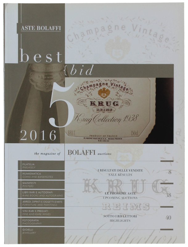 ASTE BOLAFFI - BEST BID 5 : 2016