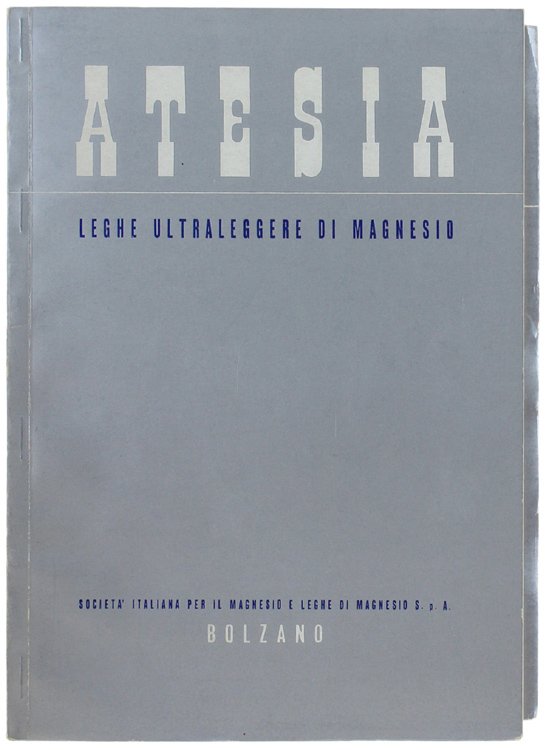 ATESIA - LEGHE ULTRALEGGERE DI MAGNESIO.