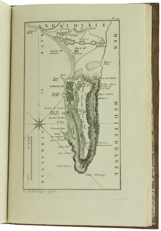 ATLAS DE L'ITINERAIRE DESCRIPTIF DE L'ESPAGNE.