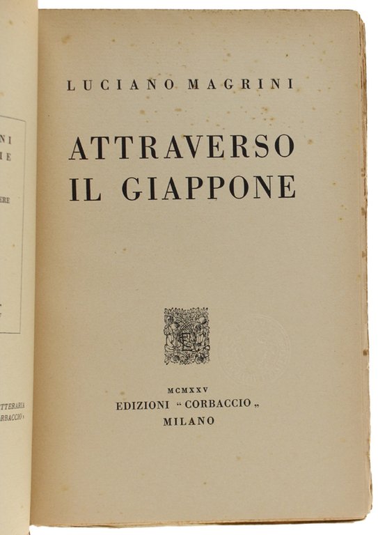 ATTRAVERSO IL GIAPPONE.