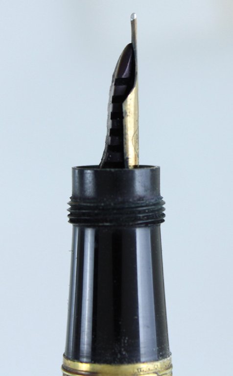 AURORA penna stilografica laminata oro 18 KT pennino rientrante, 1927 …