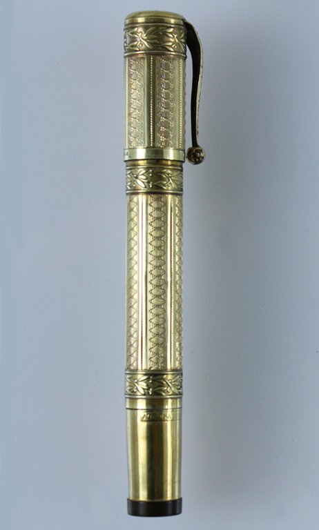 AURORA penna stilografica laminata oro 18 KT pennino rientrante, 1927 …