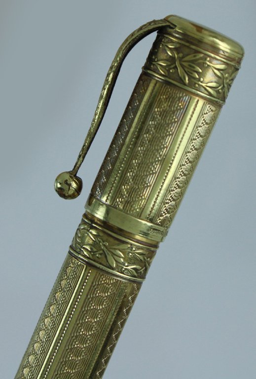 AURORA penna stilografica laminata oro 18 KT pennino rientrante, 1927 …