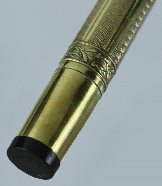 AURORA penna stilografica laminata oro 18 KT pennino rientrante, 1927 …