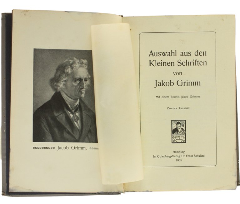 AUSWAHL AUS DEN KLEINEN SCHRIFTEN. Zweites Tausend.