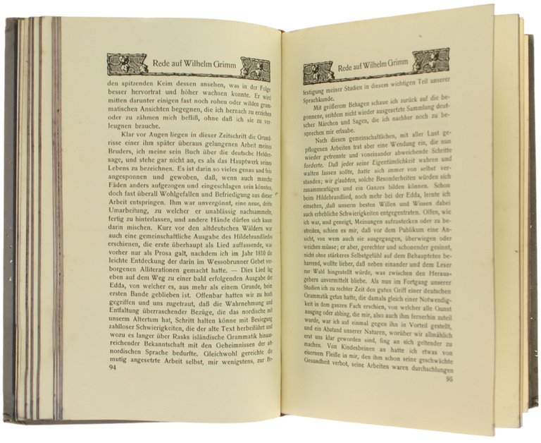 AUSWAHL AUS DEN KLEINEN SCHRIFTEN. Zweites Tausend.