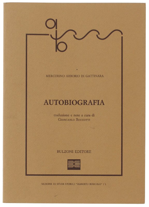 AUTOBIOGRAFIA [volume come nuovo]