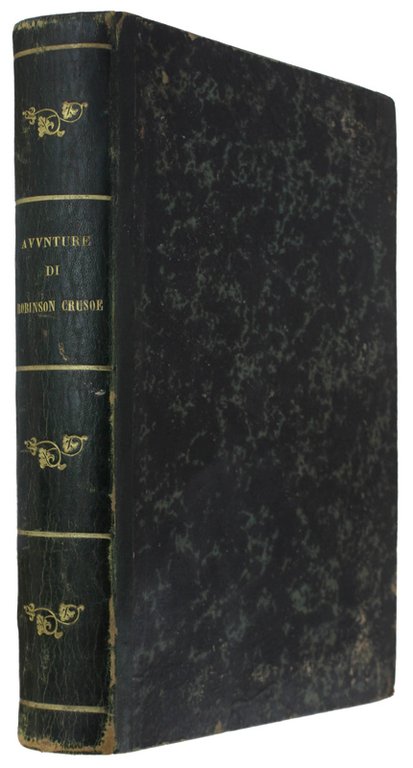 AVVENTURE DI ROBINSON CRUSOE scritte da Daniele De-Foe.