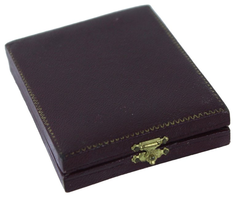 B.V.DELLA CONSOLATA: PLACCHETTA MEDAGLIA ARGENTONE IN ASTUCCIO DA VIAGGIO. | Immagine Gallery 9