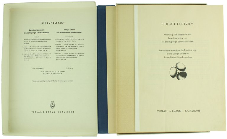 BERECHNUNGSKURVEN FÜR DREIFLÜGELIGE SCHIFFSSCHRAUBEN. Instructions regarding the Practical Use of …