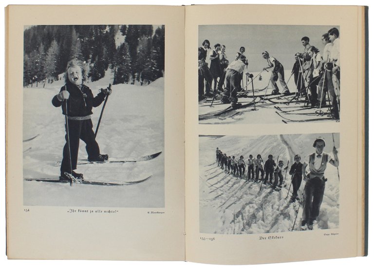 BERGE IM SCHNEE. Das Winterbuch von Luis Trenker. Mit 190 …