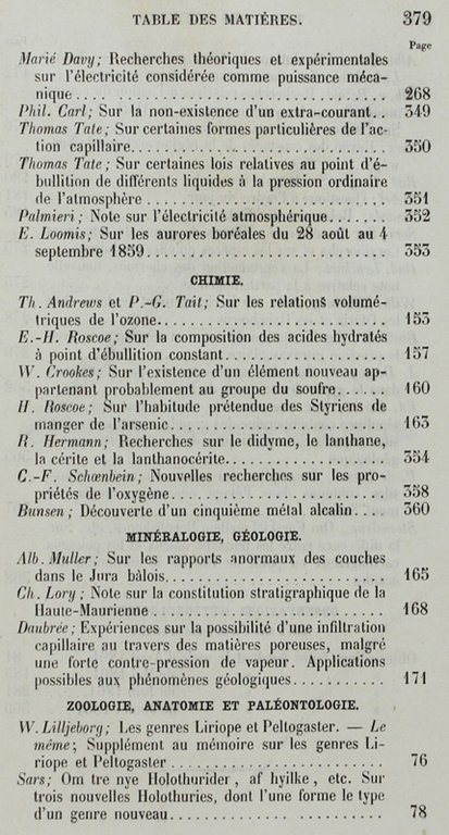 BIBLIOTHEQUE UNIVERSELLE - Revue Suisse et Etrangère. ARCHIVES DES SCIENCES …