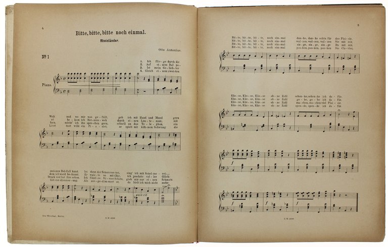 BITTE, BITTE NOCH EINMAL! Da Capo-Tanzlieder-Sammlung.