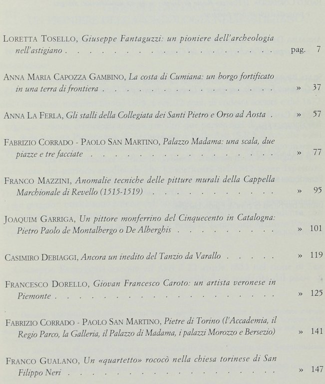 BOLLETTINO DELLA SOCIETA' PIEMONTESE DI ARCHEOLOGIA E BELLE ARTI - …