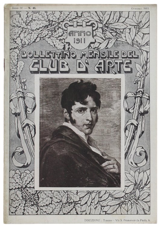 BOLLETTINO MENSILE DEL CLUB D'ARTE. Anno IV - N. 46 …