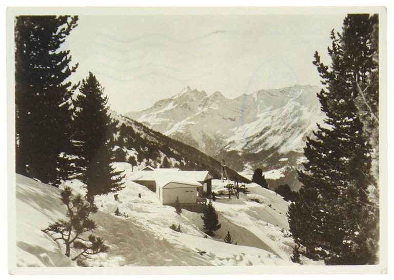 BORMIO - CIME DEL ZONDILLA VISTE DALLA ROCCA (Cartolina).