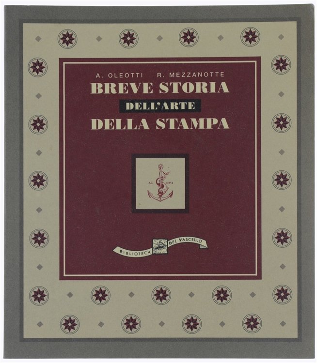 BREVE STORIA DELL'ARTE DELLA STAMPA.