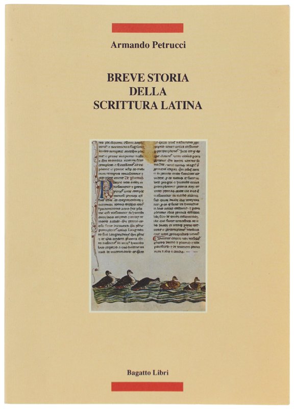 BREVE STORIA DELLA SCRITTURA LATINA.