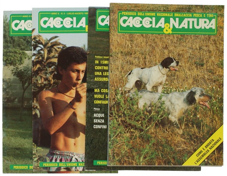 CACCIA & NATURA. Annata 1988 completa.