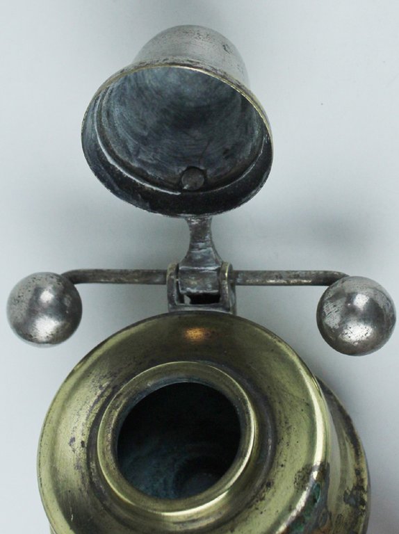 CALAMAIO DA SCRIVANIA CON CHIUSURA AUTOMATICA (bilanciere) vintage - raro.