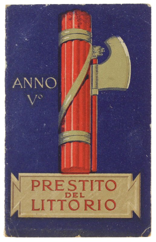 CALENDARIETTO PRESTITO DEL LITTORIO - ANNO V° (1926)