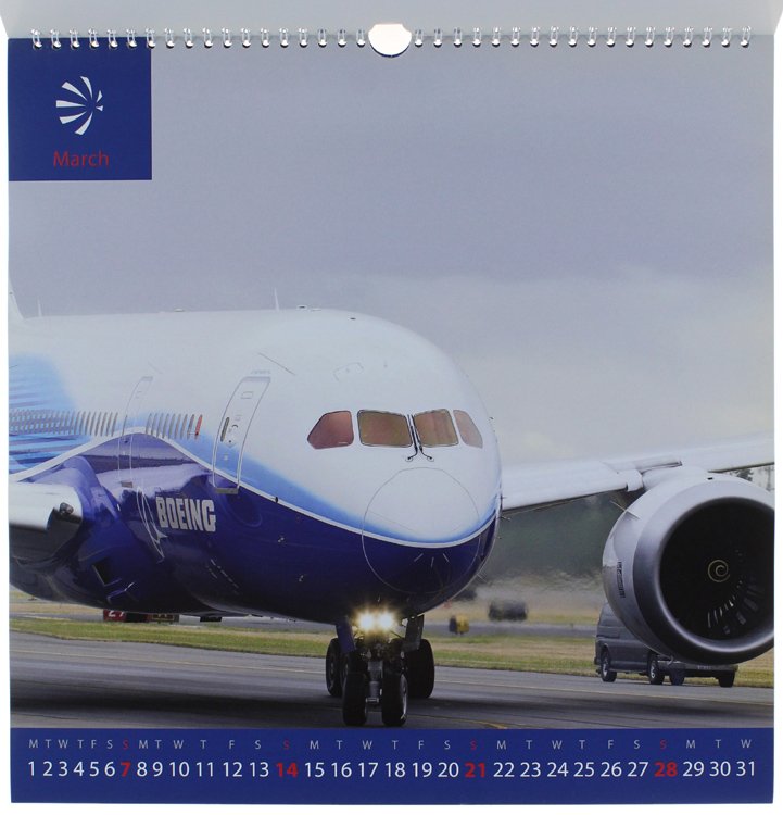 CALENDARIO ALENIA AERONAUTICA 2010.