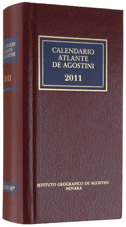 CALENDARIO ATLANTE DE AGOSTINI 2011 [come nuovo]